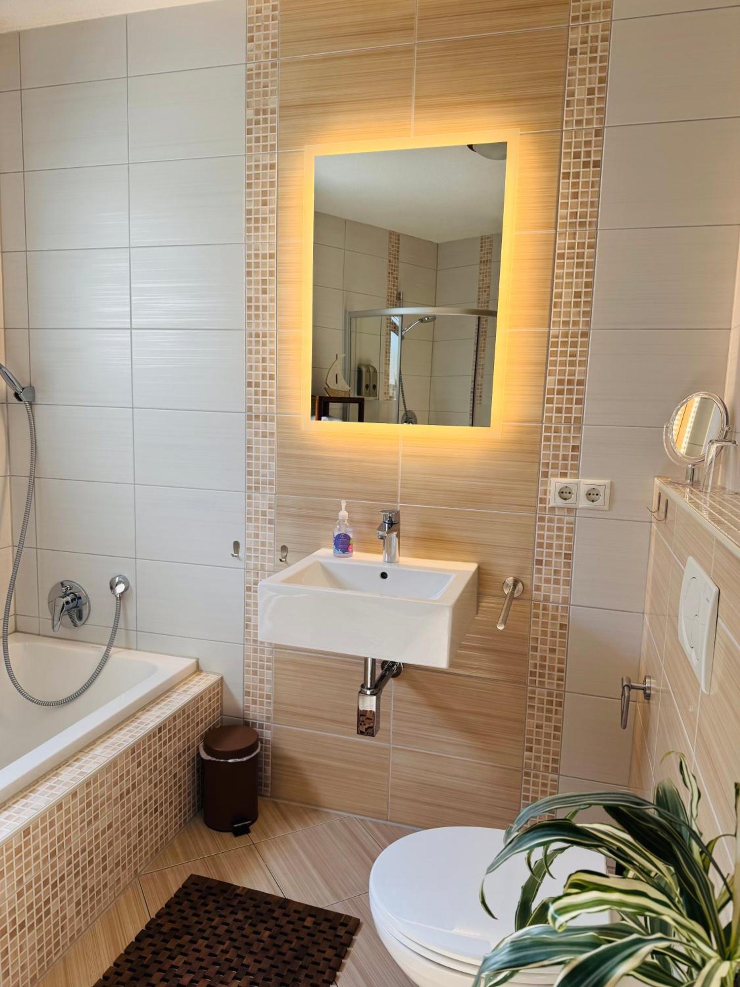 "Timia" Naehe Europa Park Und Rulantica Rust- Klima-Netflix Apartment Mahlberg Luaran gambar